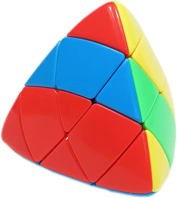 Klistremerkefri Mastermorphix 3x3 Magisk kube Master pyramorphix puslespill