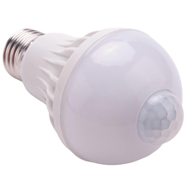 3X E27 LED pære med bevægelsessensor, LED PIR Bevægelsessensor Pære Globe Lampe, 5W
