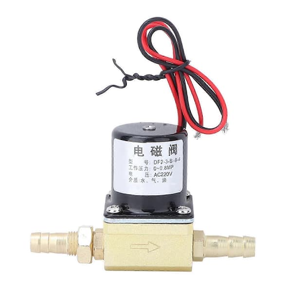 Svetsmaskin magnetventil 0~0.8mpa för vatten gas Aron CO2 G1/8'(AC220V) Walkbee