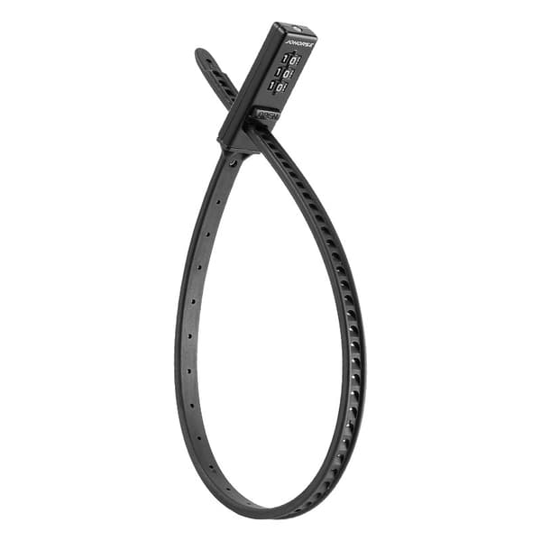 QuickZip Zip-Tie Multi-Purpose Kombinationslås 2-pak Rød/Sort, ,ZQKLA