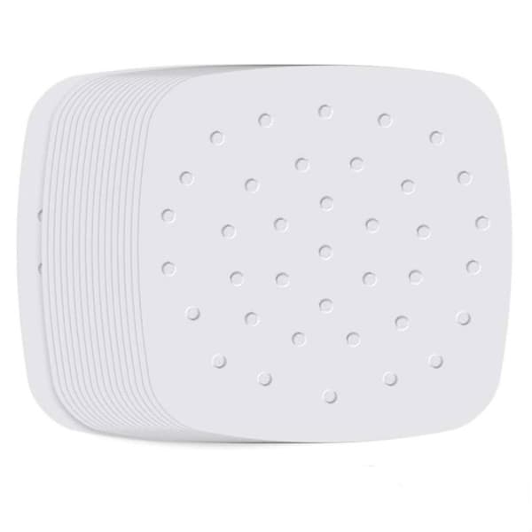 Engangs papirforinger til airfryer, non-stick, 200-pakning, hvit, 20,5 cm