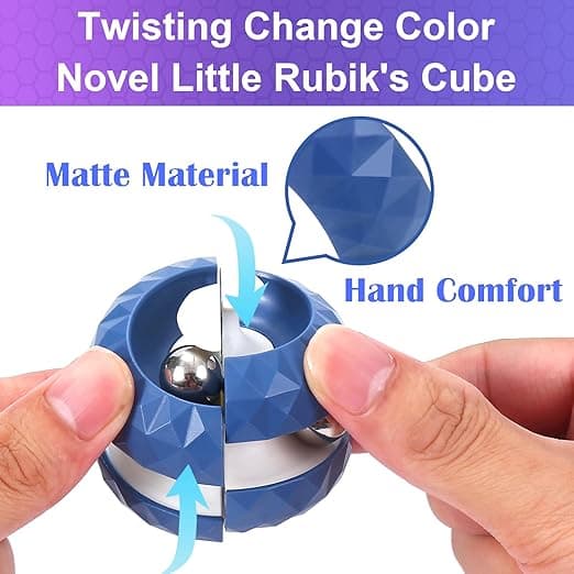 Ainutlaatuinen Orbit Ball Fidget -lelu, uutuushelmirata Infinity Cube S