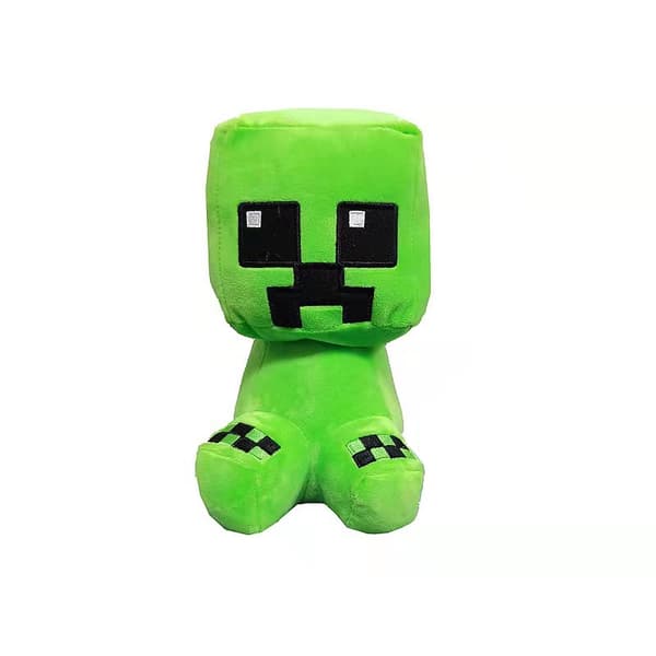 Minecraft plyslegetøj - Creeper 22cm, dukkegave, udstoppet dukke