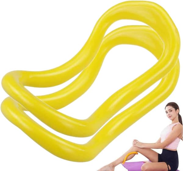 Yogaringar Pilatesringar 2-pack Fascia Stretchingringar Träning