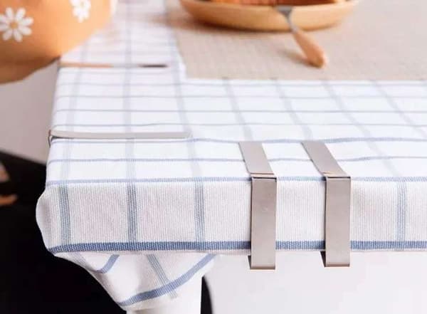 12-pak Picnic Borddug Clips – Elegant Løsning til Borddækning