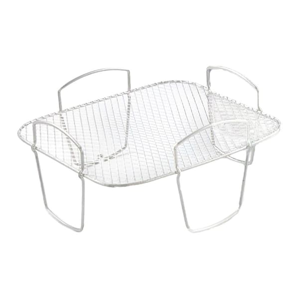 Tørrestativ til Airfryer, Airfryer-stativ med justerbar højde, 304 rustfrit stål grill Airfryer-tilbehør, robust og rustfrit