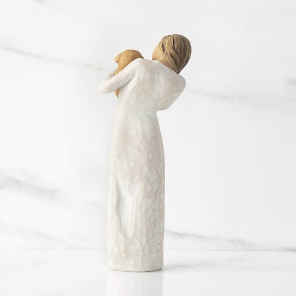 Willow Tree Venligheds Engel Ornament, Skulptureret Håndmalet Figur