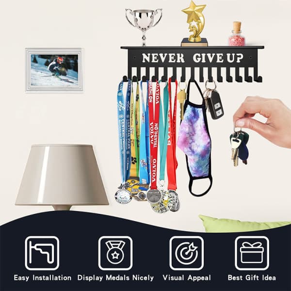 Sort medaljeholder til flere medaljer