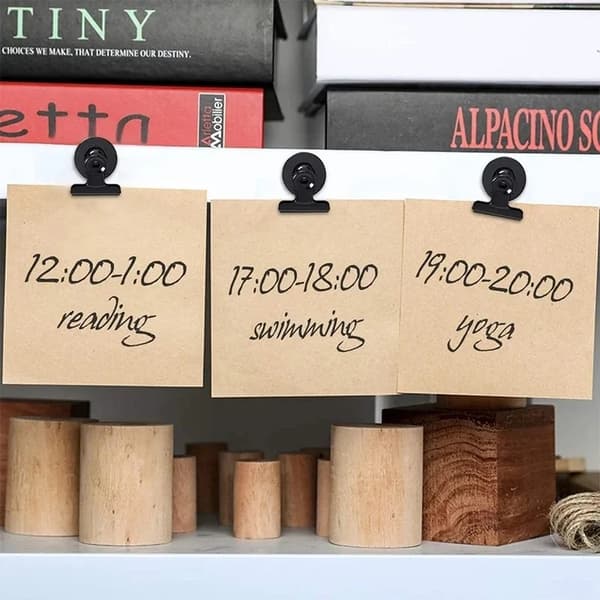 Stilige magnetiske klips - 10-pakning