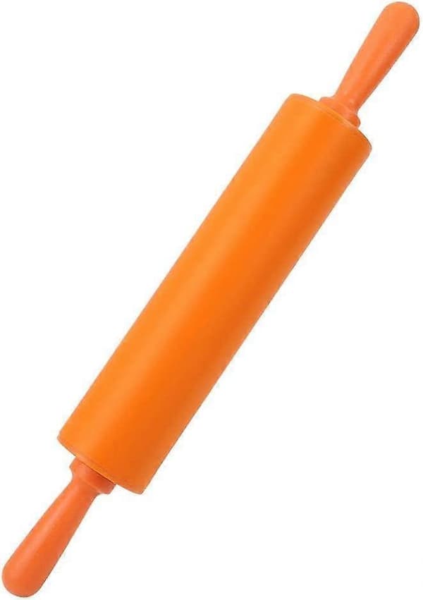 Kagerulle, farverig silikone kagerulle (orange)