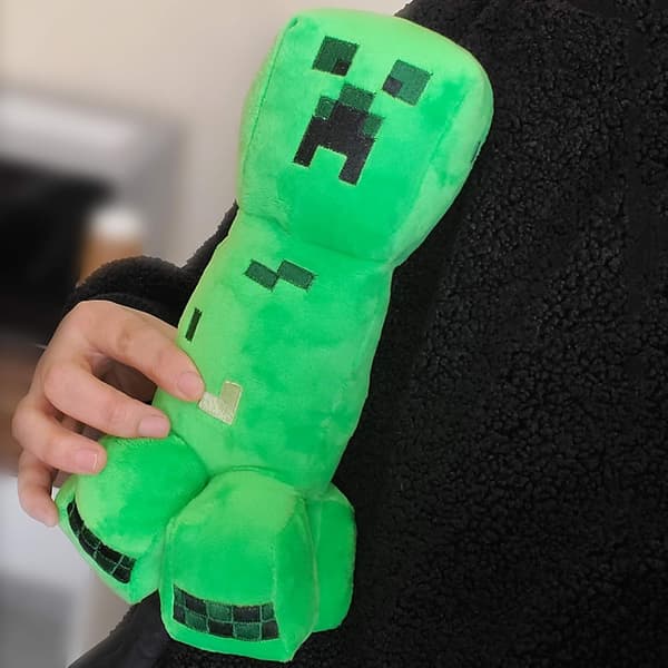 (2 kpl Creeper ja Enderman) Creeper ja Enderman pehmolelut, peli P