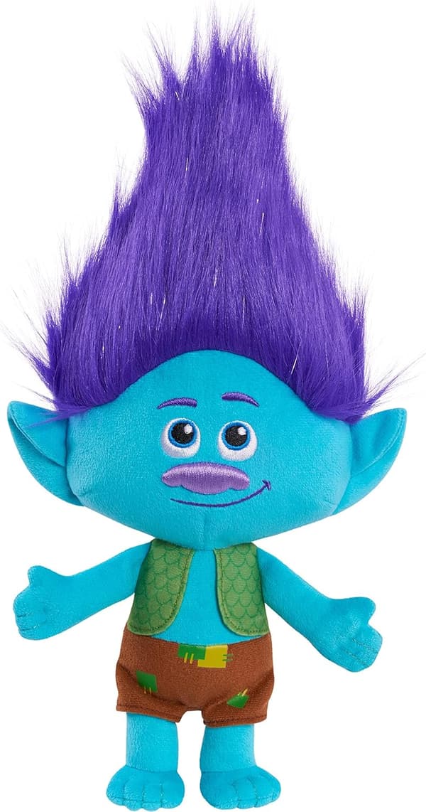Trolls Världsturné Poppy & Branch Vänlighetsplysch 2-pack Fylld Djur, 13 tum