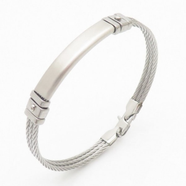 Sølvion Terapeutisk Armbånd Titanium Terapi Armbånd