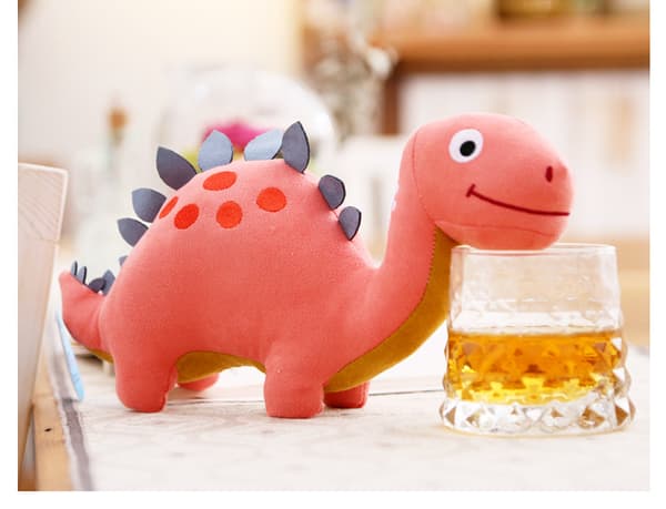 kpl söpöjä dinosauruspehmoleluja, lihavia dinosauruspehmoeläimiä