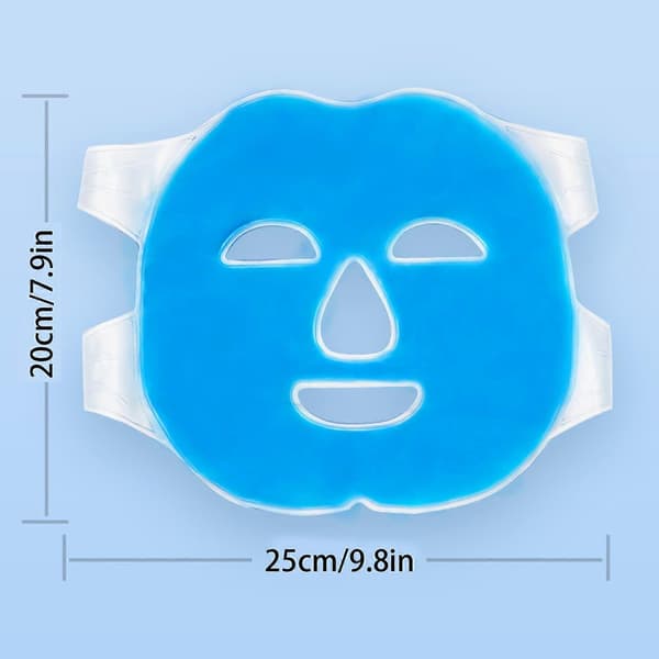 Ismask: mjuk ispåse, fysisk kall kompress efter solexponering, 200 ml.