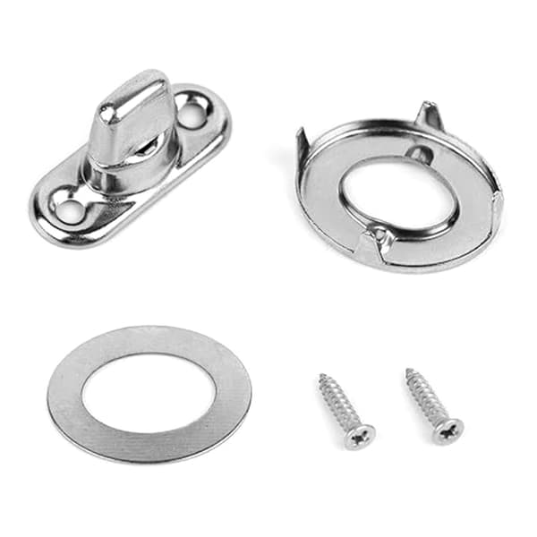 20 stk. Twist Lock festemidler i rustfritt stål for montering av tynne materialer