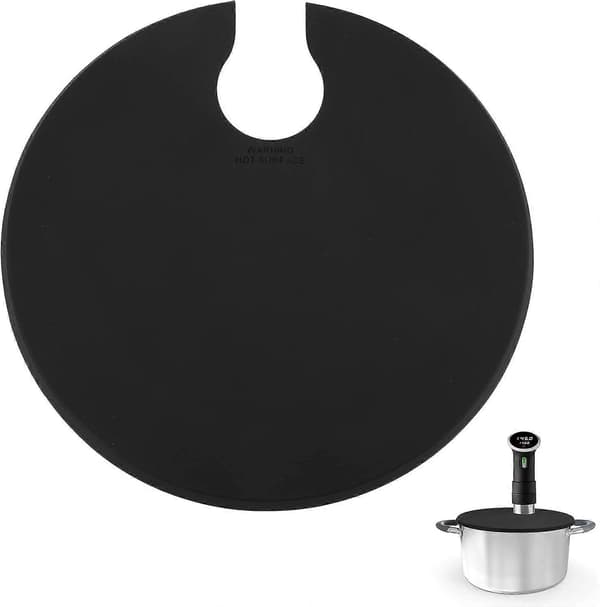 Sous Vide Låg til Præcisionsmadlavning - Passer til Anova Culinary Sous Vide Precision Cooker og op til 10,5\" gryde