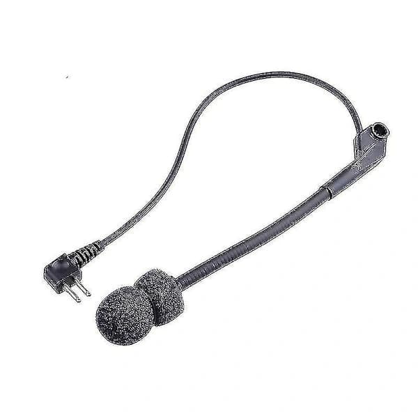 Erstatningsbommikrofon kompatibel med Peltor Comtac II/III 2/3 headset med 2-pins mikrofon