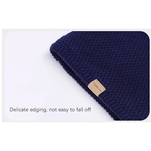 Vinter halsvarmer, snood, cirkeltørklæde, fleeceforet, dobbeltlag K