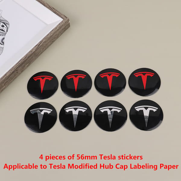 Hjulkapsler til Tesla Model 3 Y Tesla tilbehør Silver