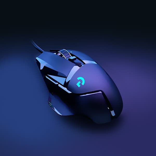 Trådlös Gamingmus Logitech G502 Hero, 25K Sensor, 25600 DPI, RGB-belysning, Justerbar Precision, 11 Programmerbara Knappar