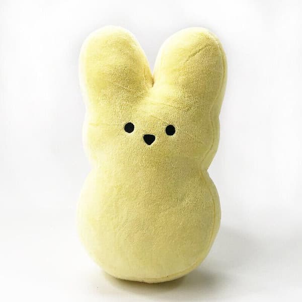 15 cm plysjkaninleker Yellow