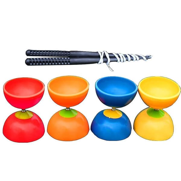 Blå 3-lags Diabolo Metallpinner Bag