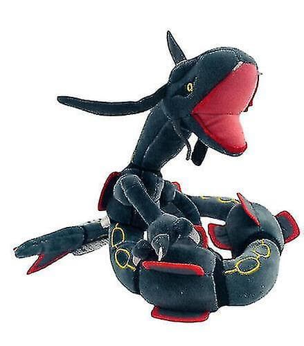 80 cm Grøn Rayquaza Sort Drage Plyslegetøj Tøjdyr Børnefødselsdagsgaver (Kun Sort)