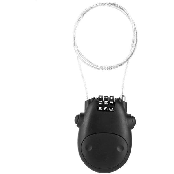 3-cifret kombinationslås til klapvogn, cykel, vogn