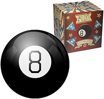 Magic 8-Ball, Mystisk 8-Ball Retro Edition Spåkugle med Flydende