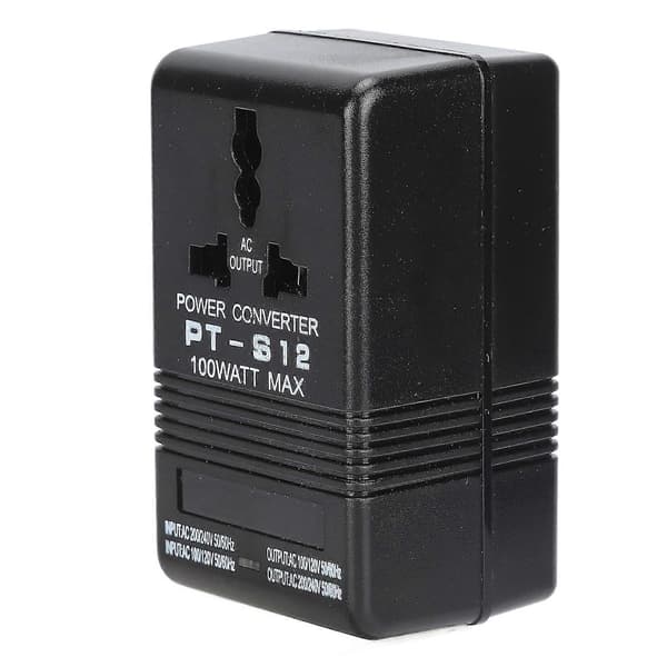 Spenningsomformer AC 100v-120v til 220v-240v Step Up Buck Strømadapter Transformator 100w