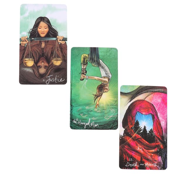 Light Seer's Tarotkort - Engelsk Spådom for Brettspill