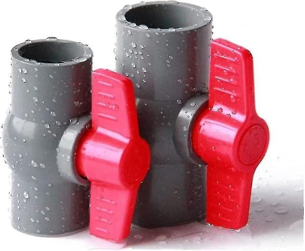 PVC kugleventil, plastikkugleventil 25 mm