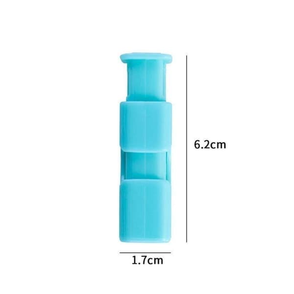 Brödpåsklämma, 2-pack förseglingsklämma, plastförseglingsklämma, brödpåsklämma, påsförseglingsklämma, matklämma