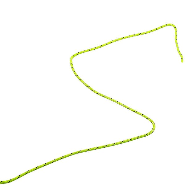 2 mm Fluorescerende Reflekterende Teltreb Campingreb Paracord 20 Meter (Grøn, 20m)