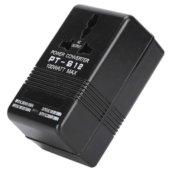 Spenningsomformer AC 100v-120v til 220v-240v Step Up Buck Strømadapter Transformator 100w