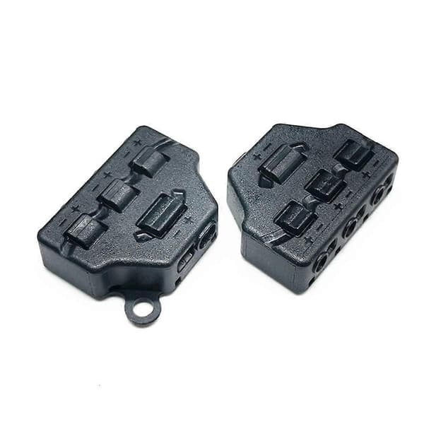Port Quick Connect Fordeler Udgangslinje Splitter Belysning LED Strip Modeljernbane