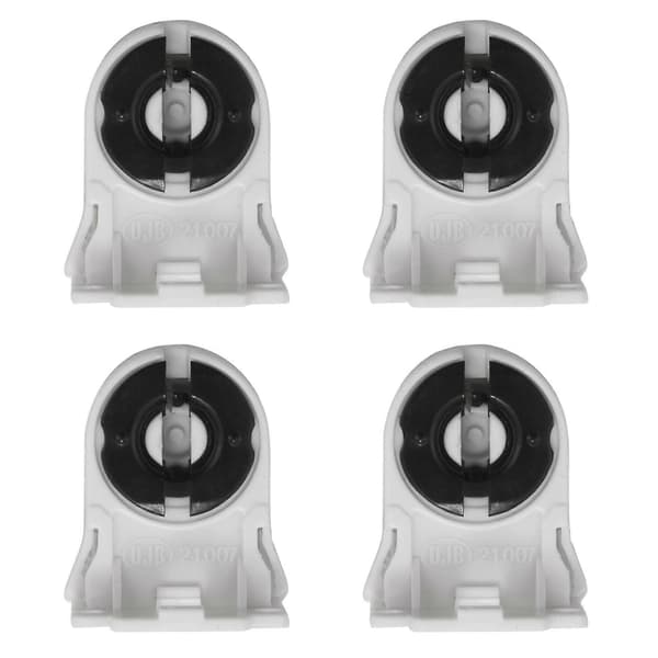 4X T8 lysstofrør fatning lampeholder