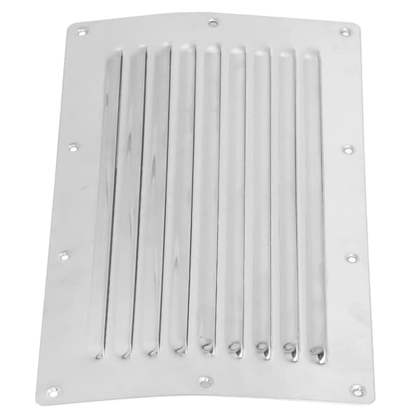 250x150 mm Luftventilationsgitterdæksel Rustfrit Stål Kanalventilation Marine Hardware til Båd Yacht RV Caravan