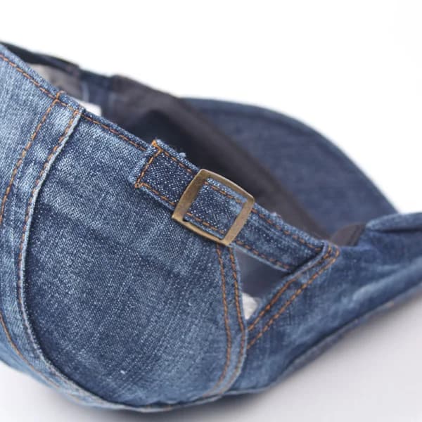 Denimcapser for menn, uformelle capser, retro vår- og høstcapser