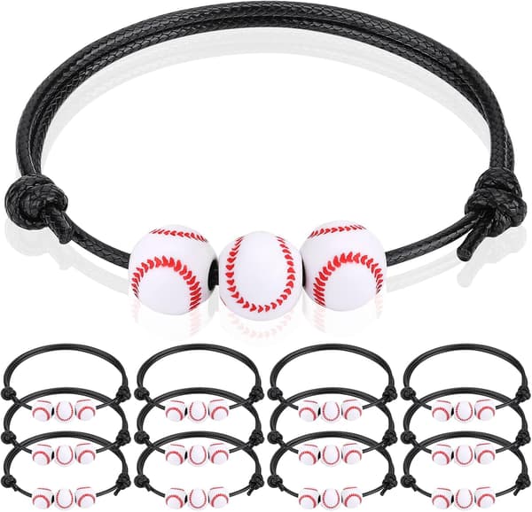 12 kpl baseball-koruja rannekoru baseball-juhlatarvikkeet baseball-helmet