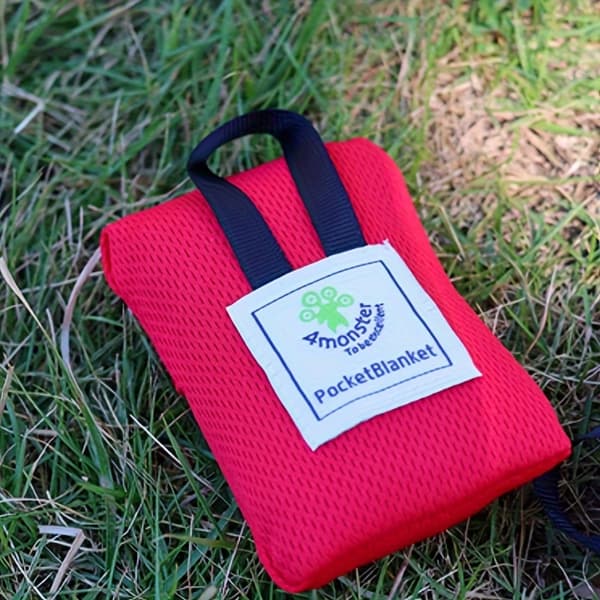 Sandtæt picnictæppe, letvægts foldbar udendørsmåtte til camping, strand og picnic Blue
