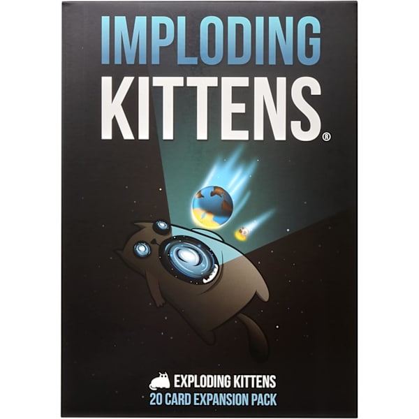 Imploding Kittens expansionspaket med originalmodeller och specifikationer