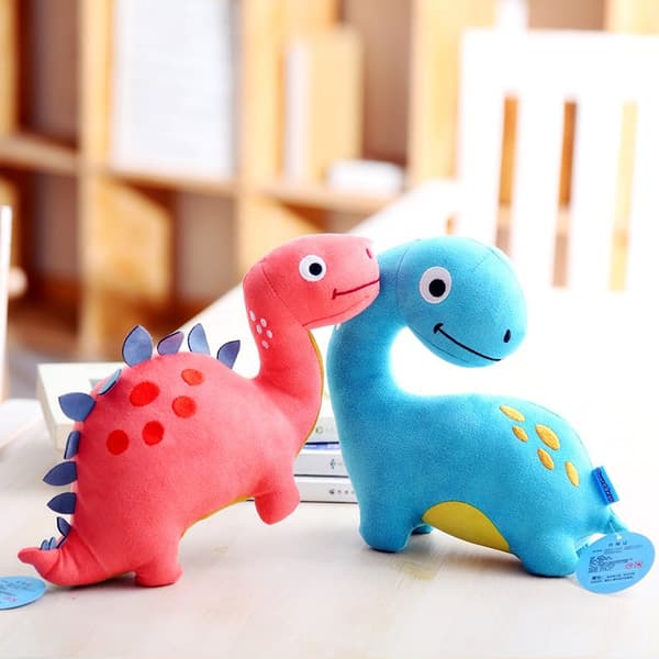 kpl söpöjä dinosauruspehmoleluja, lihavia dinosauruspehmoeläimiä