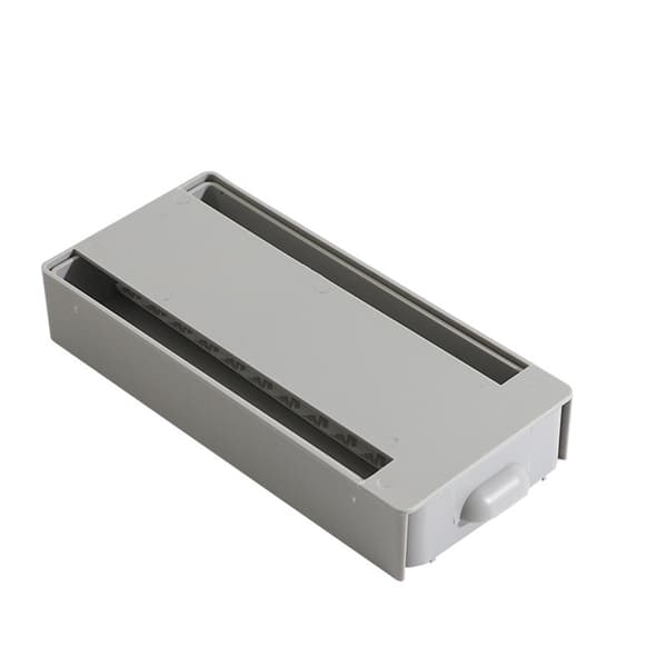 Opbevaringsboks under skrivebordet selvklæbende usynlig organizer grå Gray Small