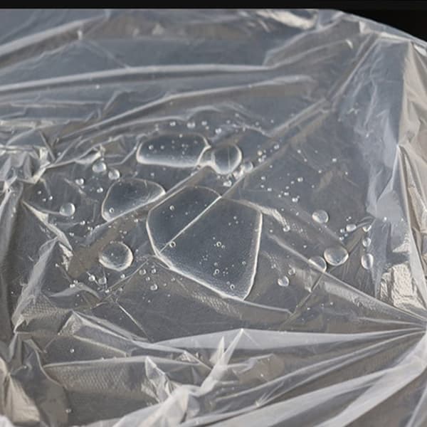 50 st transparenta plastförkläden i polyeten, vattentäta, engångsförkläden