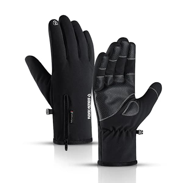 100 % vandtætte vinterhandsker -30℉ varme vindtætte alle fingre touch