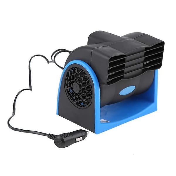 Bærbar DC 12V-24V Bil AC Luftventilator Køler Bil Bladeless Aircondition Sommer Bil Køretøj Lastbil Køleventilator