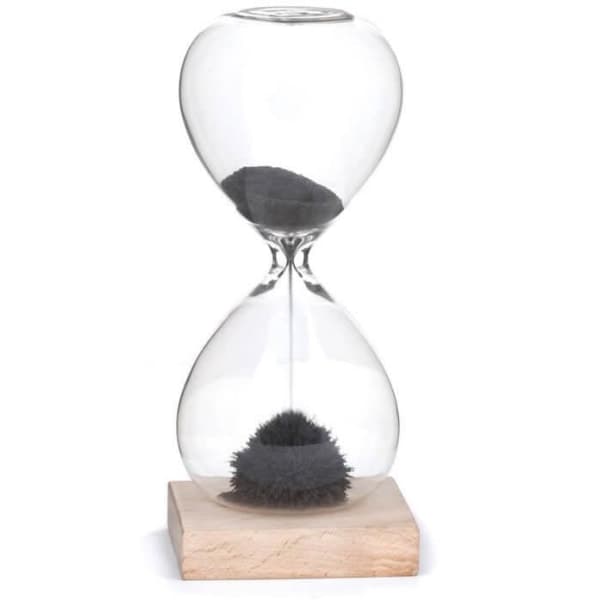 Timglas med magnetisk sand - 16 cm