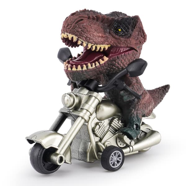 Nyt pædagogisk babylegetøj Drengelegetøjsbilmodel Dinosaur Simulation Inertia Motorcykellegetøj, jule- og påskegave